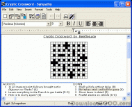 Sympathy Crossword Publisher screenshot